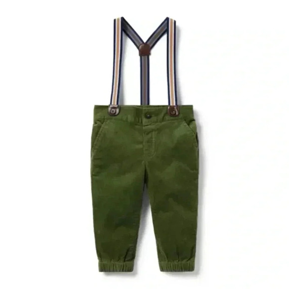 Janie and Jack Other - Janie and Jack size 18-24m Corduroy Suspender Pant